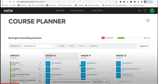 Course Planner Video