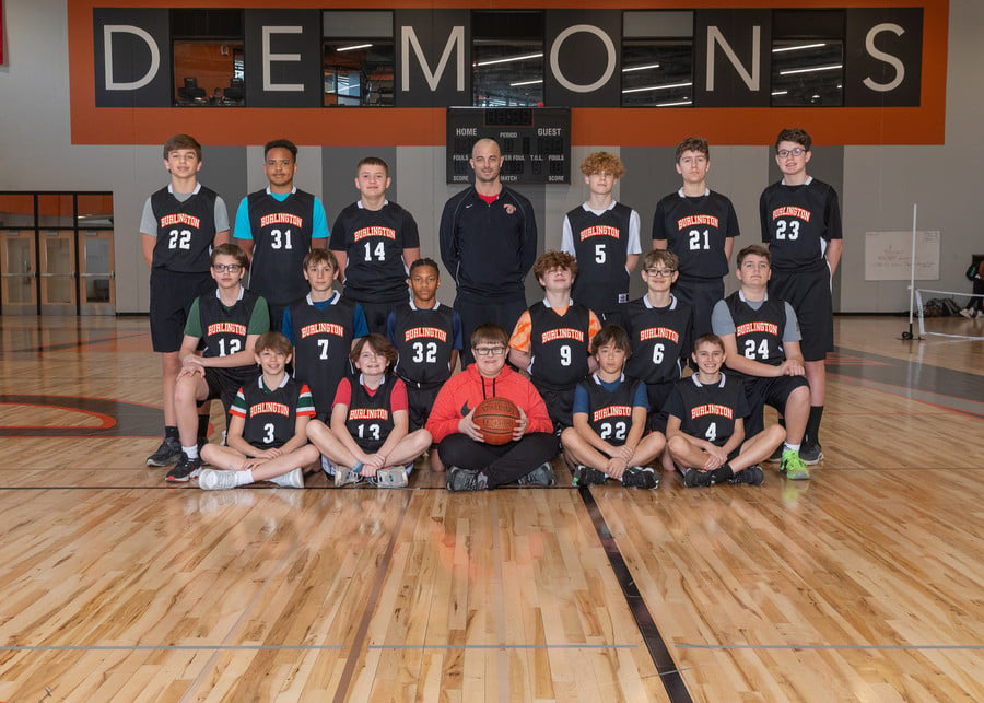 7th Grade Boys Basketball 'Black'