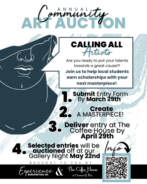 Experience Burlington Annual Community Art Auction